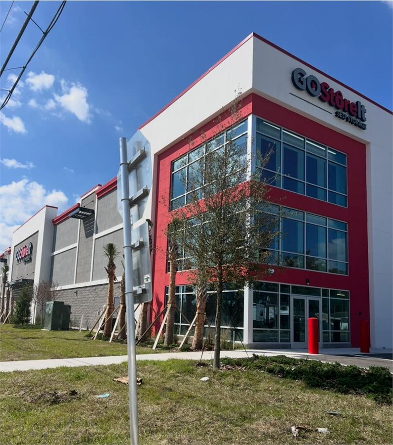 Newly completed GOStoreIt Self Storage facility